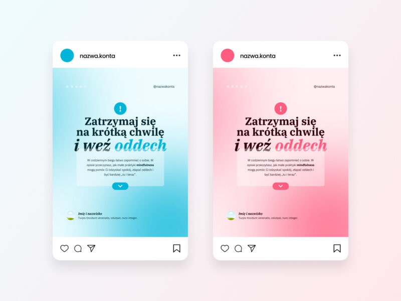 Podgląd One Tone v2 • Szablon Canva post